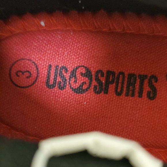 US Sports Girl's Slip-On Paint Design Shoe SZ 3 - Picture 4 of 10